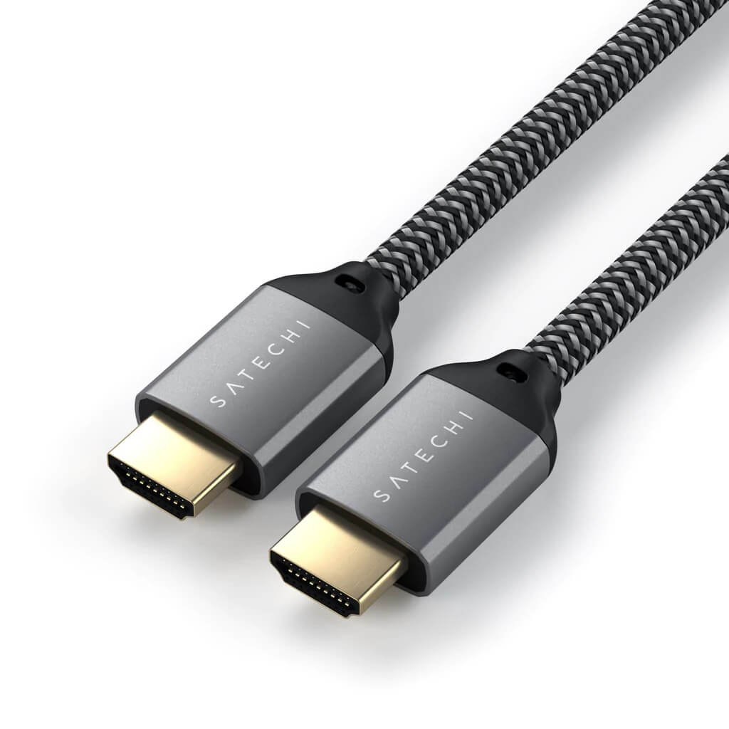 Opletený 2m kabel Satechi 8K Ultra HD High Speed HDMI - černý - istyle.work
