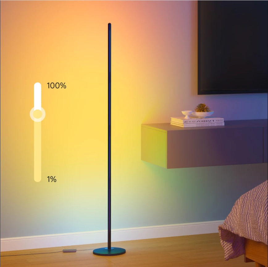 Designová rohová lampa Govee RGBW Floor Lamp Lite s technologií RGBICWW