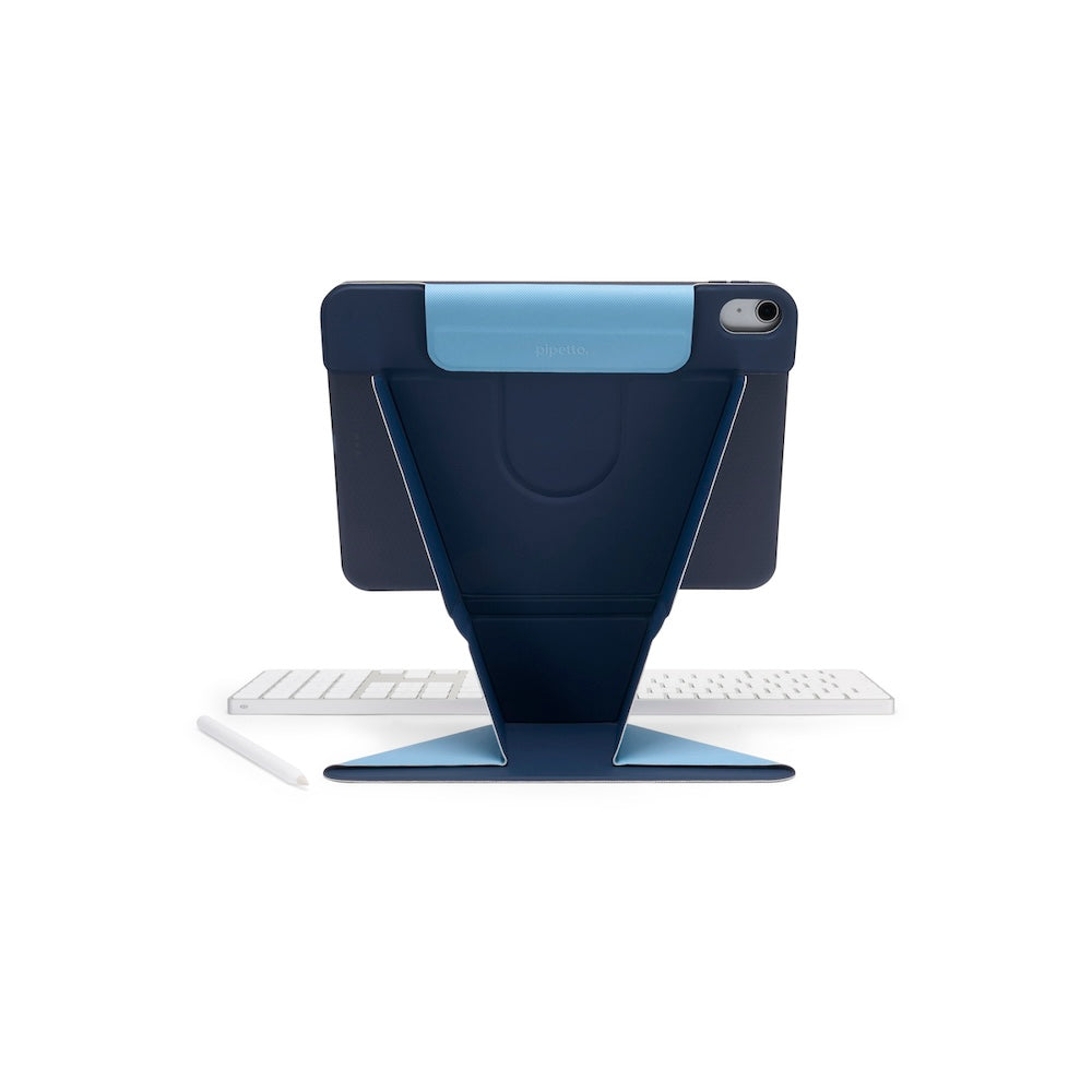 Kryt pro iPad Air 11" Pipetto Origami No6 Stand Case - modrý - istyle.work