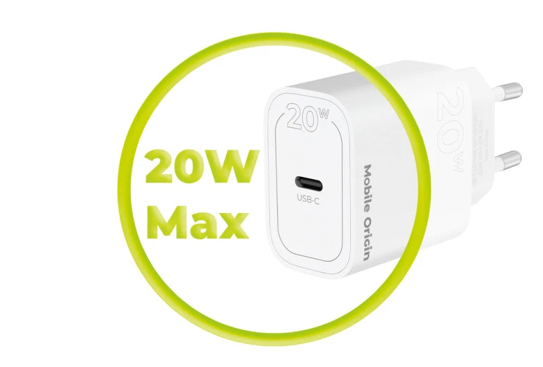 Nabíjecí adaptér Mobile Origin PD20W Wall Charger MO11 USB-C