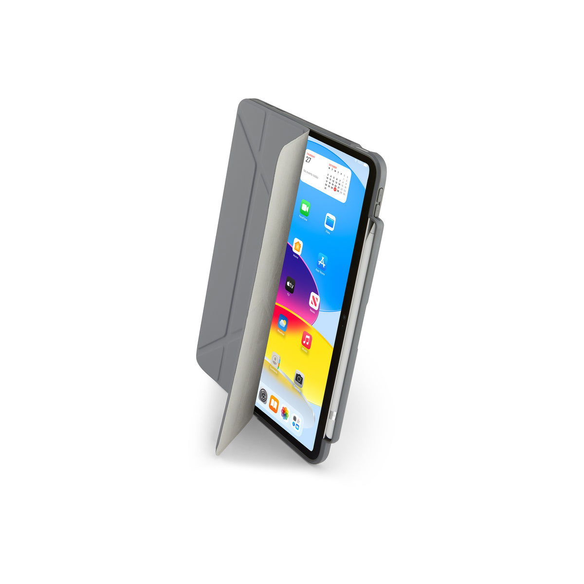 Pouzdro pro iPad Air 11" (M2/M3) a 10,9" Pipetto Origami No3 Pencil Case - šedé