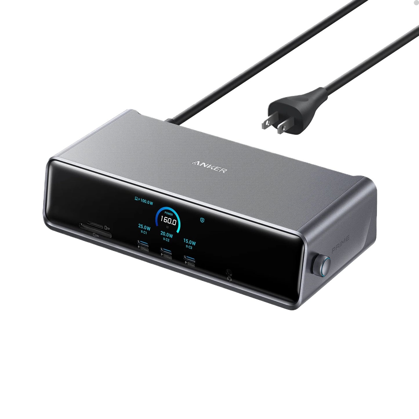 Dokovací stanice 14v1 Anker Nano 140W - šedá