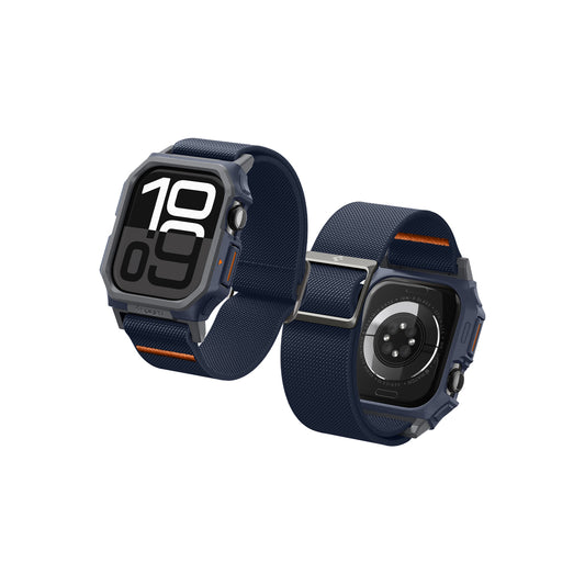 Řemínek pro Apple Watch 46mm Spigen Lite Fit Pro - tmavě modrý - istyle.work