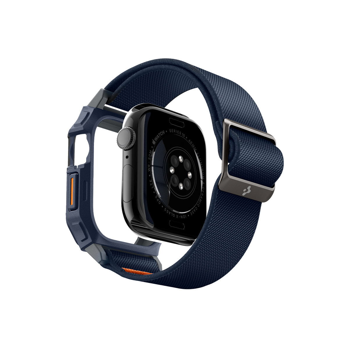 Řemínek pro Apple Watch 46mm Spigen Lite Fit Pro - tmavě modrý - istyle.work