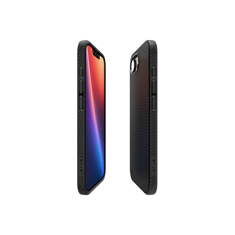Kryt pro iPhone 16e Spigen Liquid Air - matně černý - istyle.work