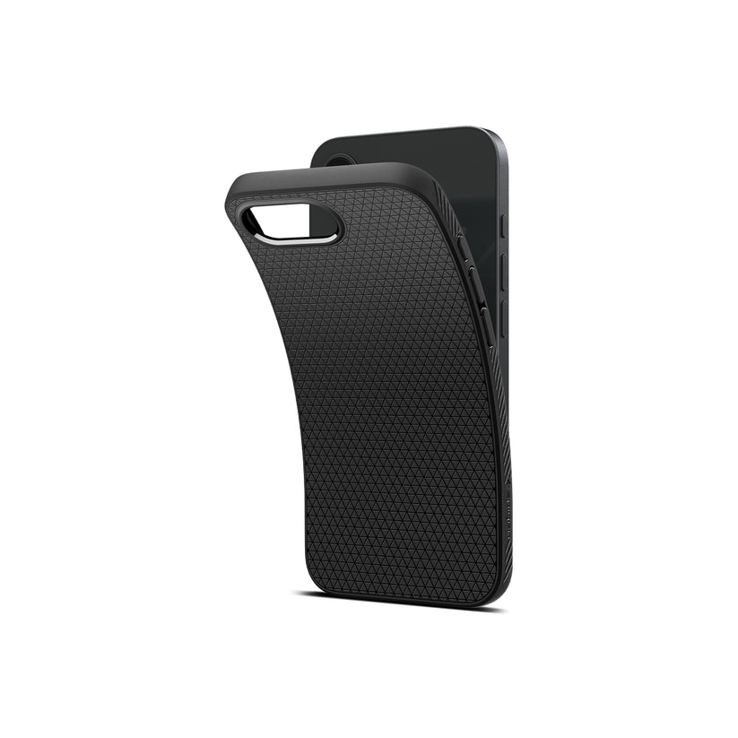 Kryt pro iPhone 16e Spigen Liquid Air - matně černý - istyle.work