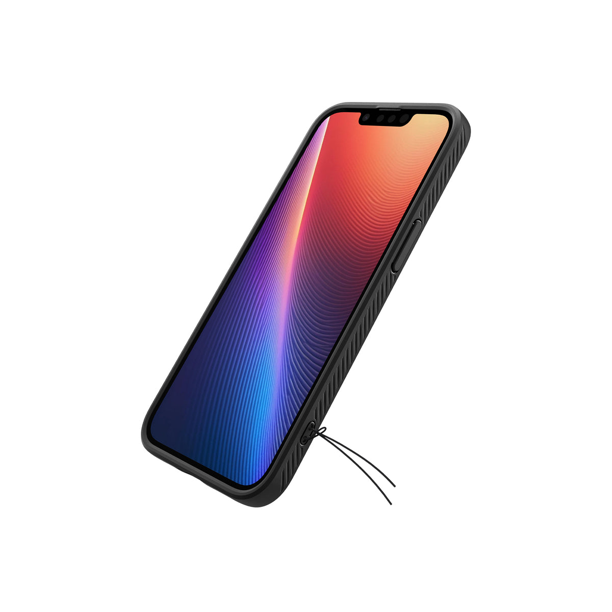 Kryt pro iPhone 16e Spigen Liquid Air - matně černý - istyle.work