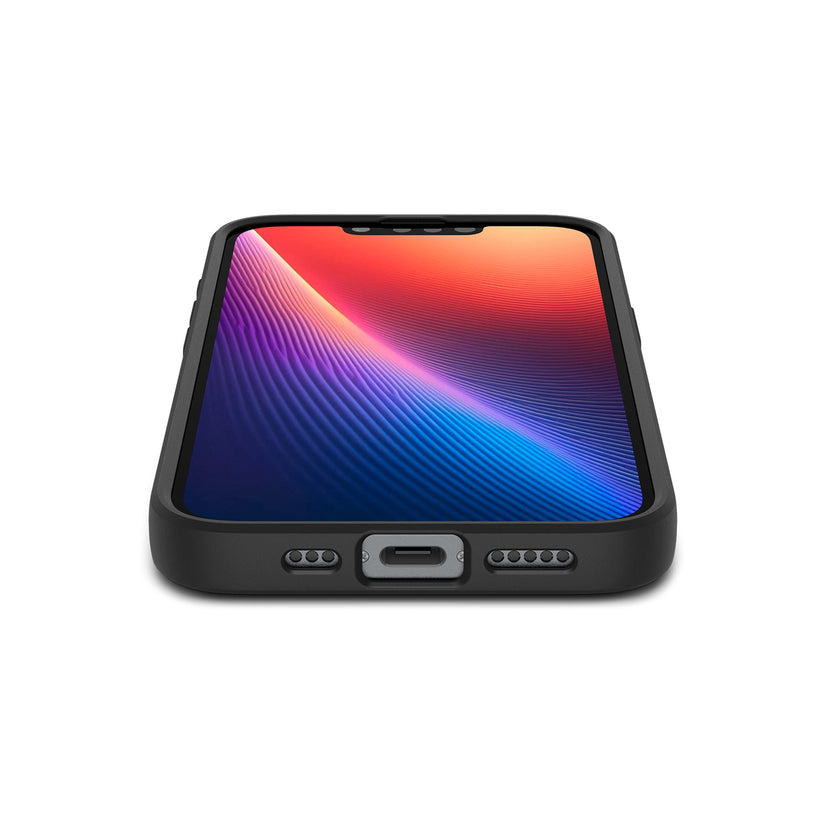 Kryt pro iPhone 16e Spigen Liquid Air - matně černý - istyle.work