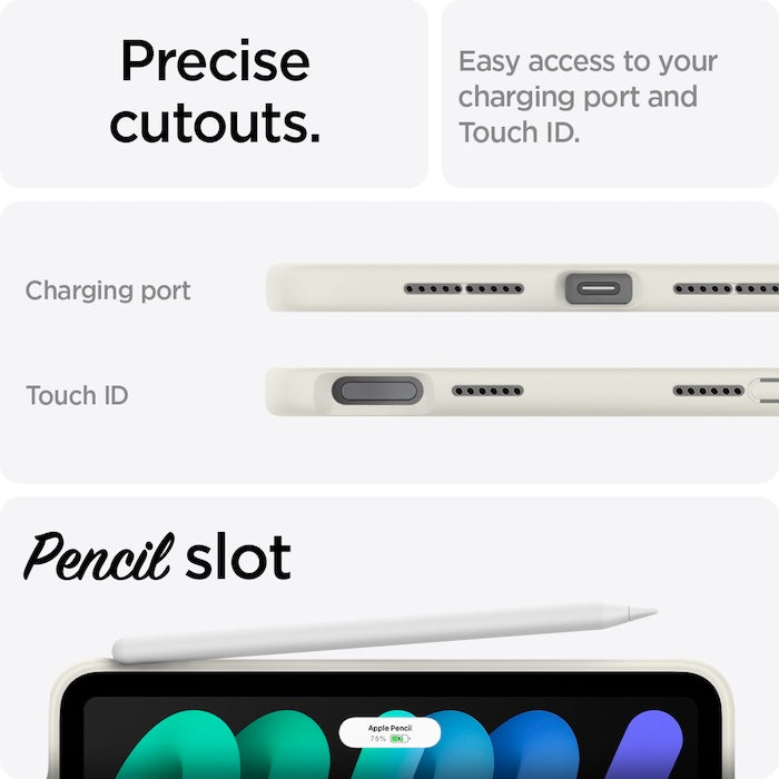 Obal pro iPad mini Spigen Nano Pop - béžový - istyle.work