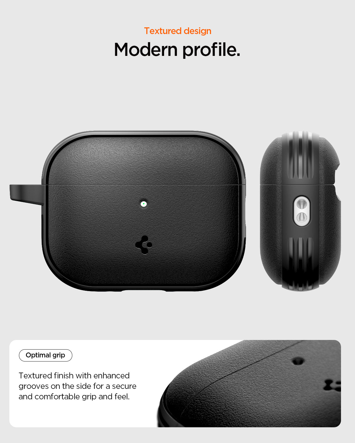 Pouzdro pro AirPods Pro 3 Spigen Vault - černé