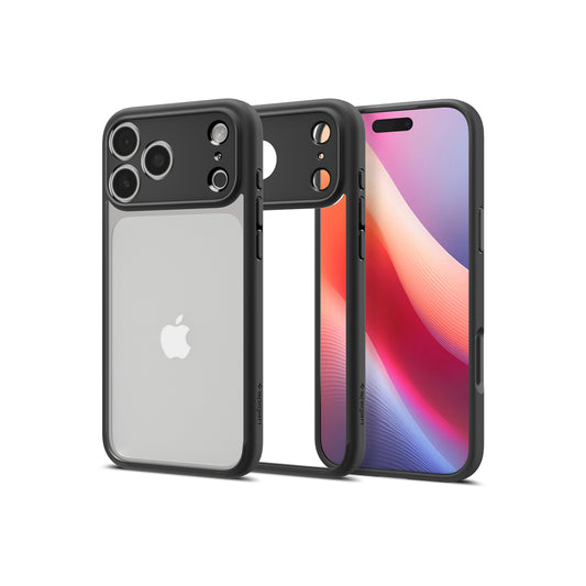 Kryt pro iPhone 17 Pro Spigen Ultra Hybrid - matně černý - istyle.work