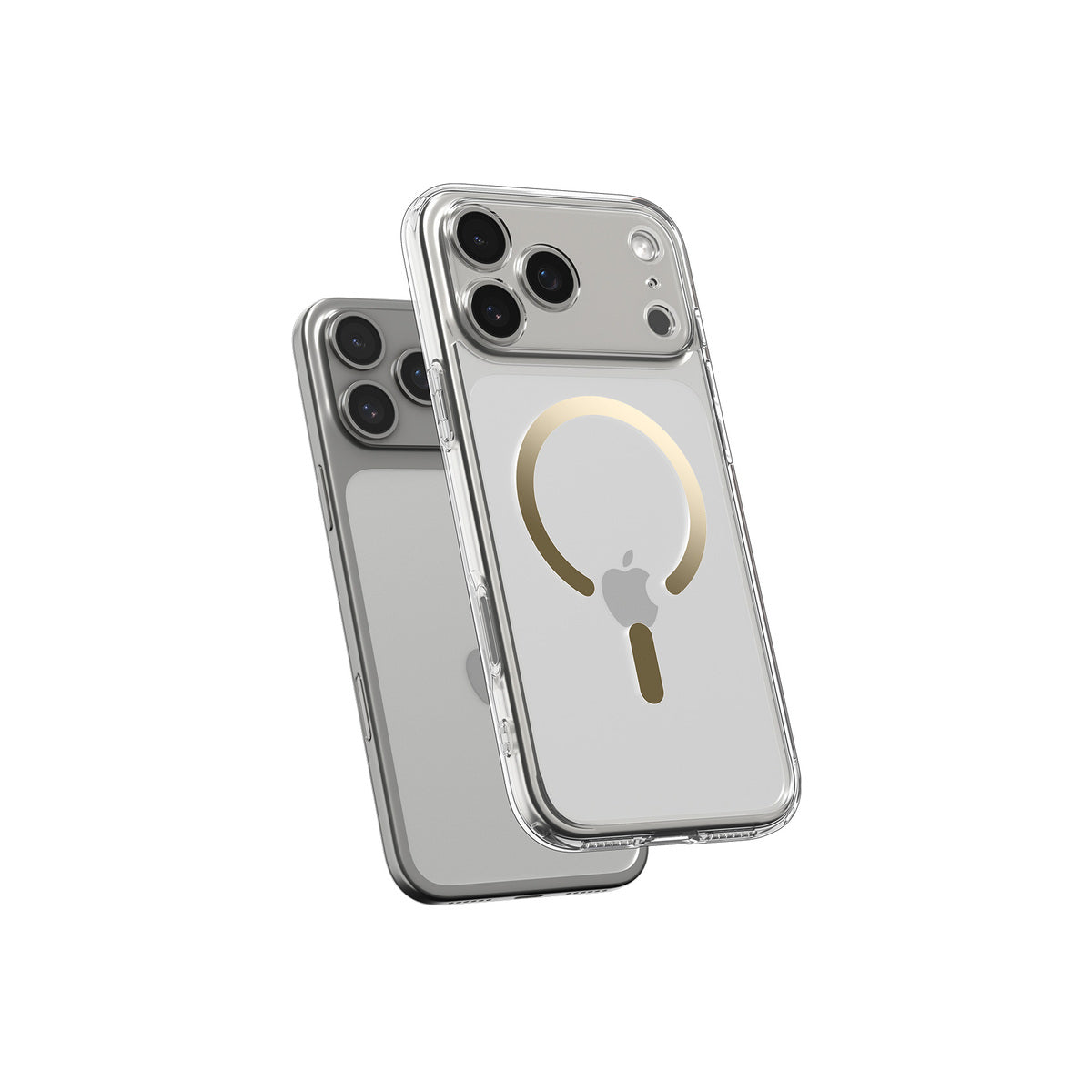 Kryt pro iPhone 17 Pro Spigen Ultra Hybrid MagSafe - průhledně zlatý - istyle.work