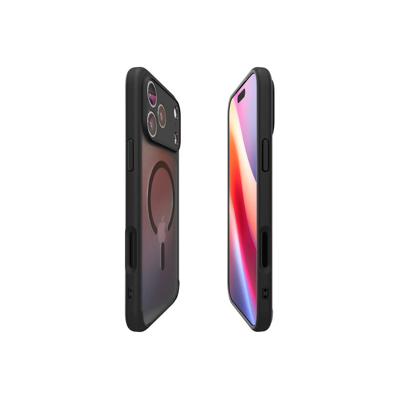 Kryt pro iPhone 17 Pro Spigen Ultra Hybrid MagSafe - černý mráz - istyle.work