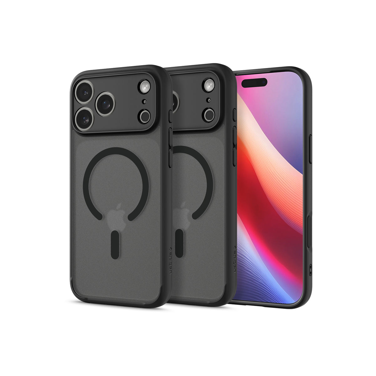 Kryt pro iPhone 17 Pro Spigen Ultra Hybrid MagSafe - černý mráz - istyle.work