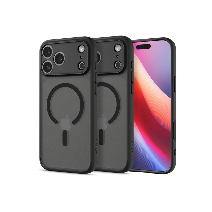 Kryt pro iPhone 17 Pro Spigen Ultra Hybrid MagSafe - černý mráz - istyle.work