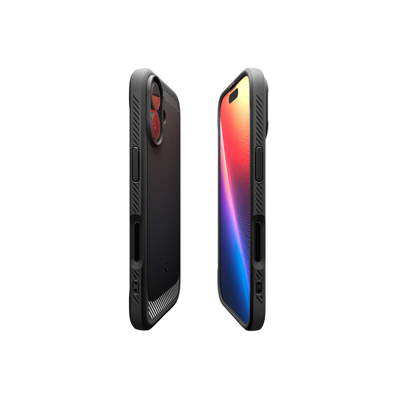 Kryt pro iPhone 17 Spigen Rugged Armor MagSafe - matně černý - istyle.work