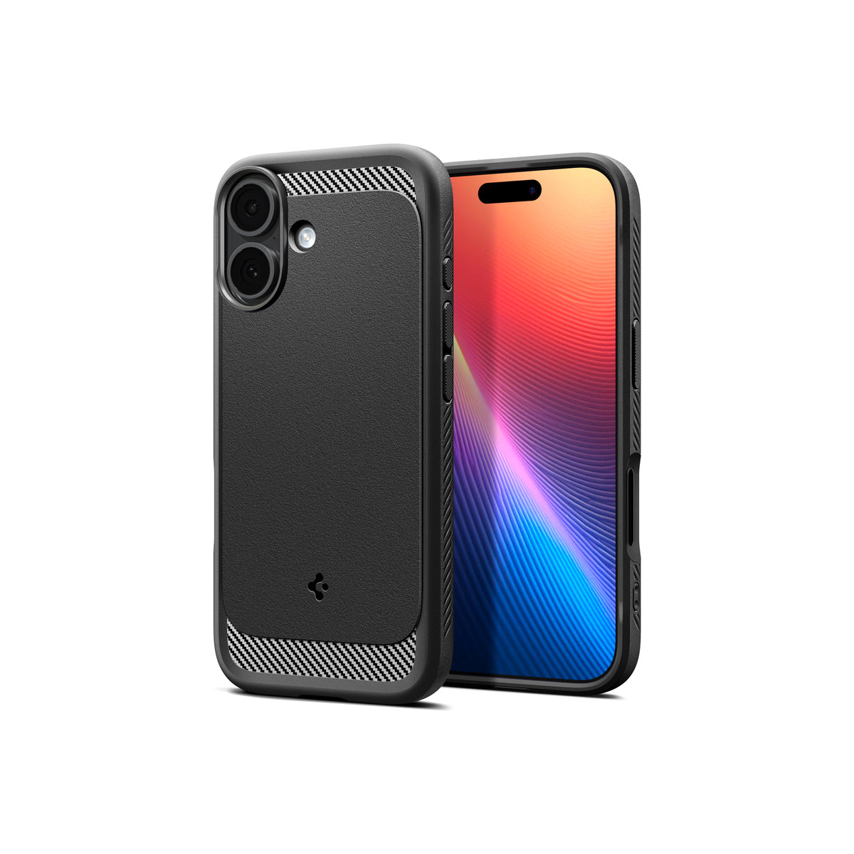 Kryt pro iPhone 17 Spigen Rugged Armor MagSafe - matně černý - istyle.work