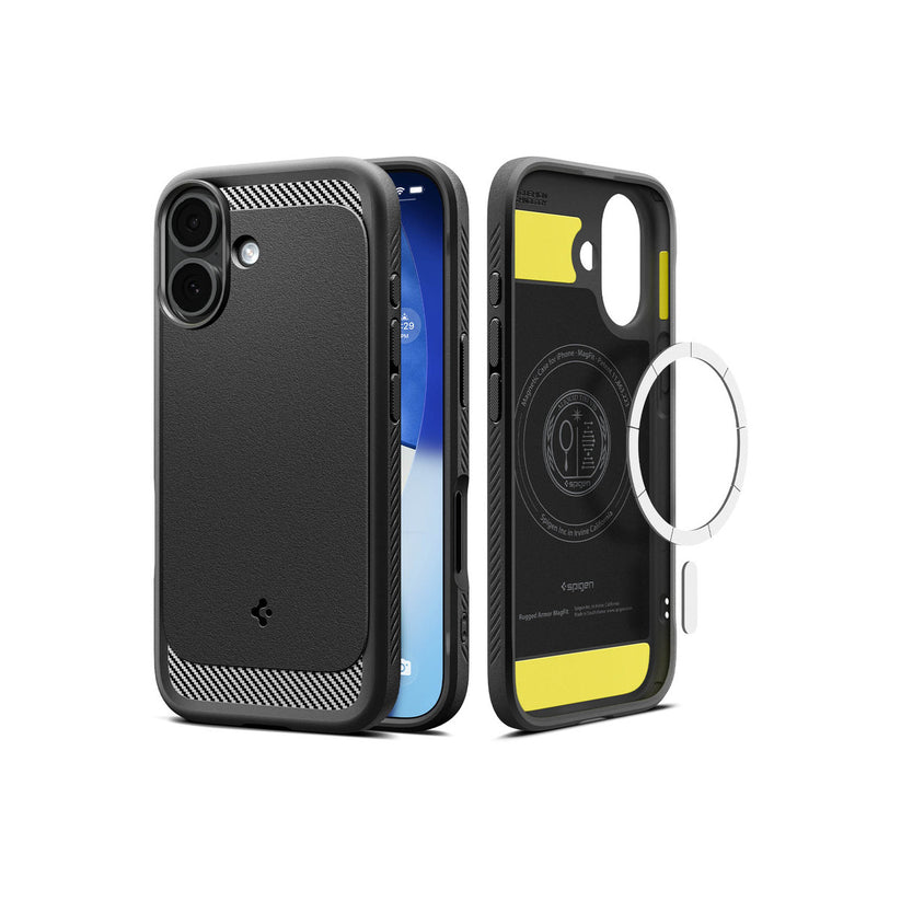 Kryt pro iPhone 17 Spigen Rugged Armor MagSafe - matně černý - istyle.work