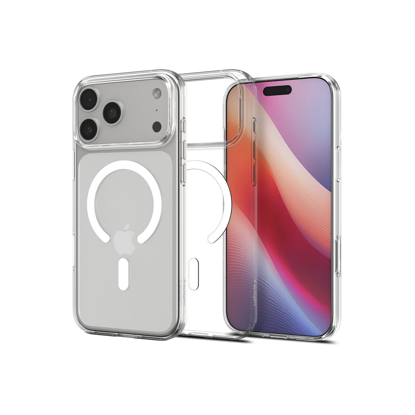 Kryt pro iPhone 17 Pro Max Spigen Liquid Crystal MagSafe - průhledně bílý - istyle.work