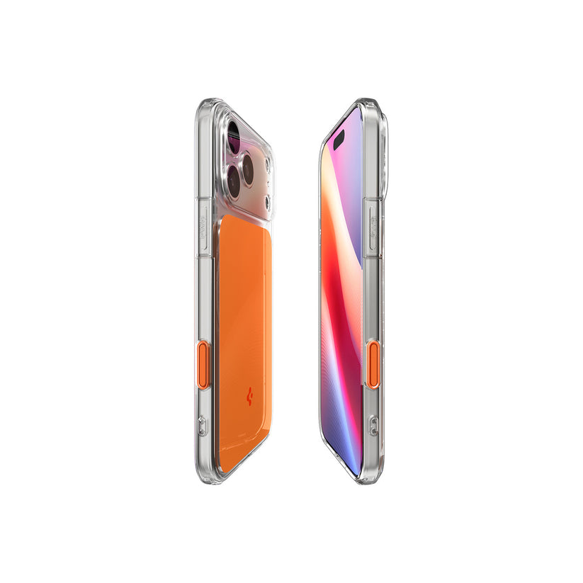 Kryt pro iPhone 17 Pro Spigen Ultra Hybrid T MagSafe - lesklý oranžový - istyle.work