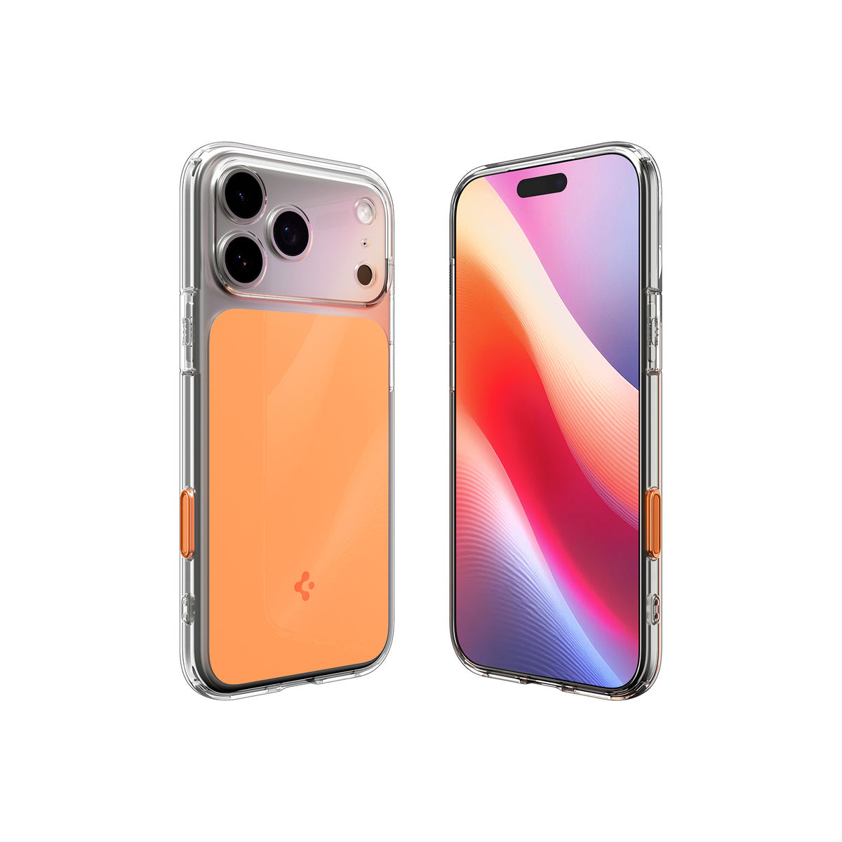 Kryt pro iPhone 17 Pro Spigen Ultra Hybrid T MagSafe - lesklý oranžový - istyle.work