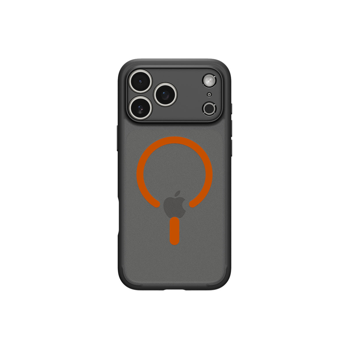 Kryt pro iPhone 17 Pro Spigen Ultra Hybrid MagSafe - černý mráz oranžový - istyle.work