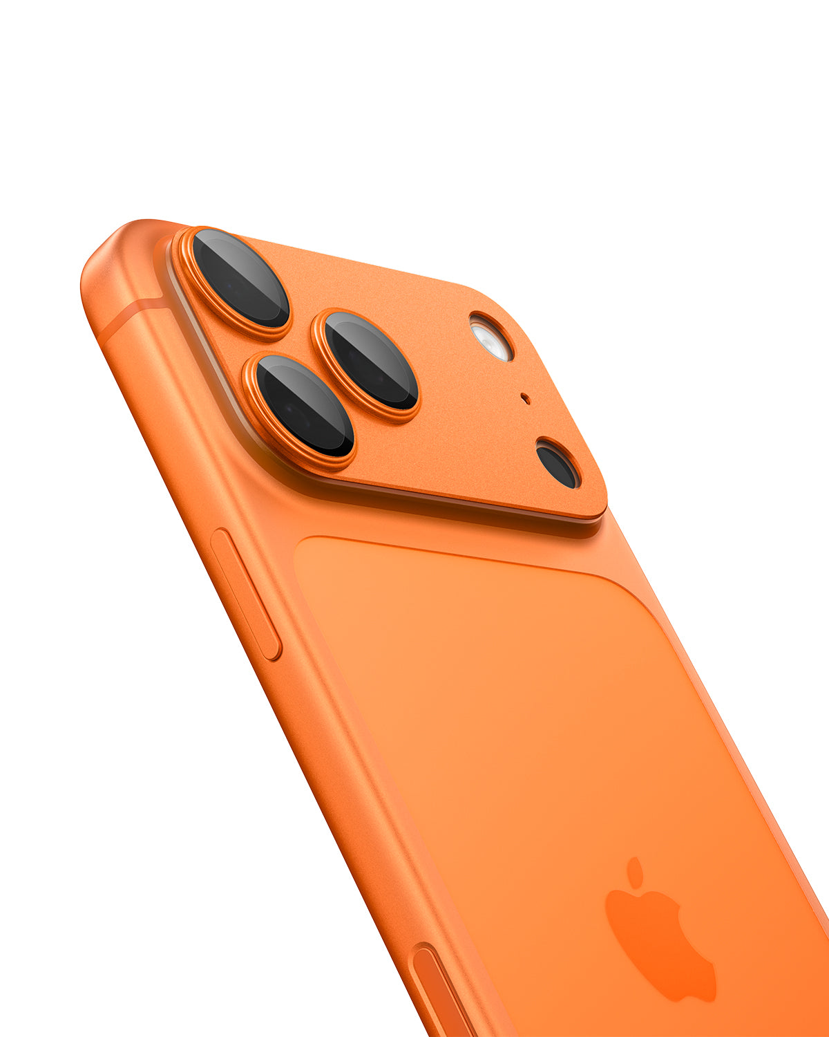 Sklo na fotoaparát pro iPhone 17 Pro Max Spigen Glass tR EZ Fit Optik Pro XL - oranžové