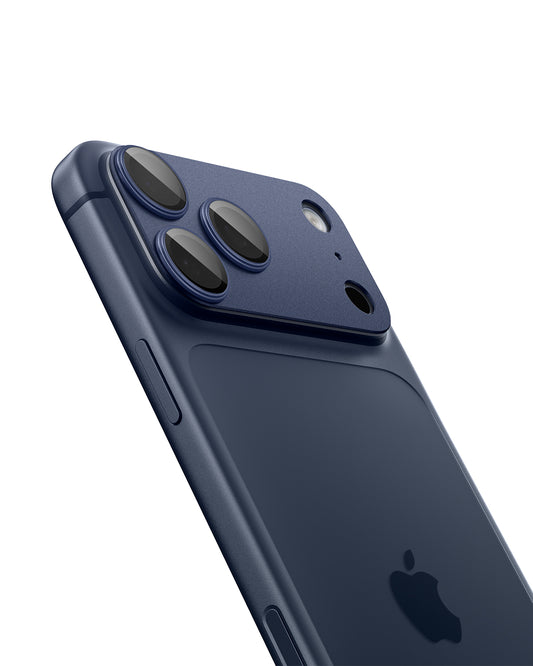 Sklo na fotoaparát pro iPhone 17 Pro Spigen Glass tR EZ Fit Optik Pro XL - modré