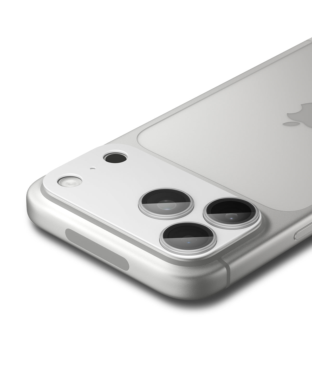 Sklo na fotoaparát pro iPhone 17 Pro Max Spigen Glass tR EZ Fit Optik Pro XL - bílé