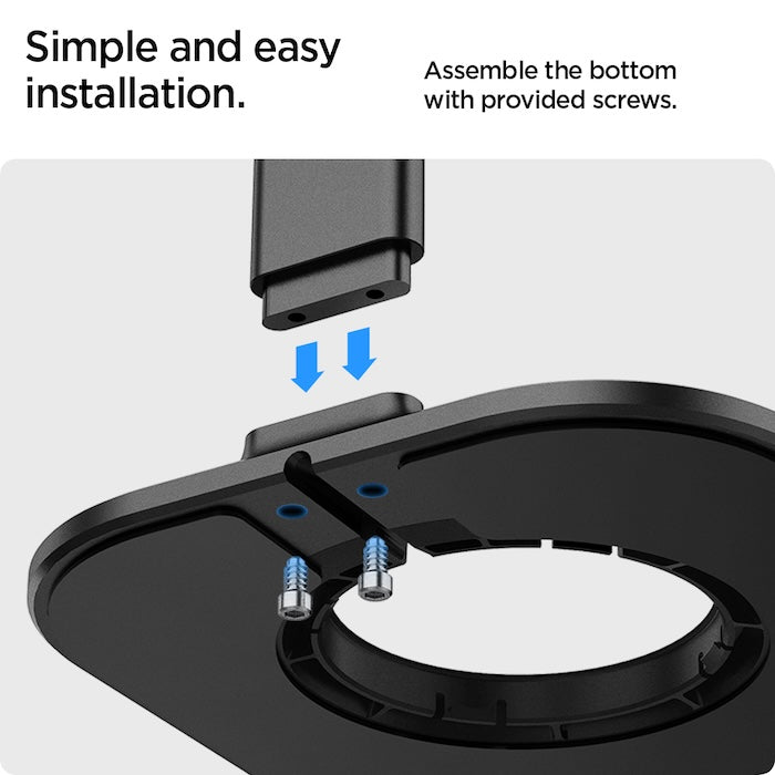 Stojánek pro AirPods Max Spigen MagSafe Charger Stand - černý - istyle.work