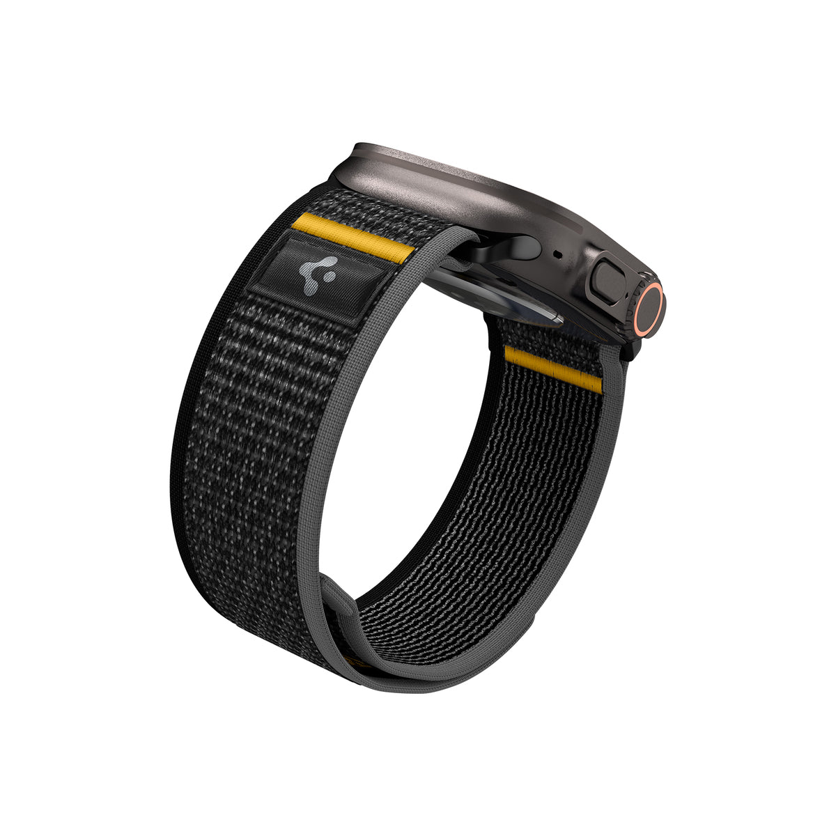 Řemínek pro Apple Watch 44mm/45mm/46mm/49mm Spigen Athlex Air Active Band - černý - istyle.work