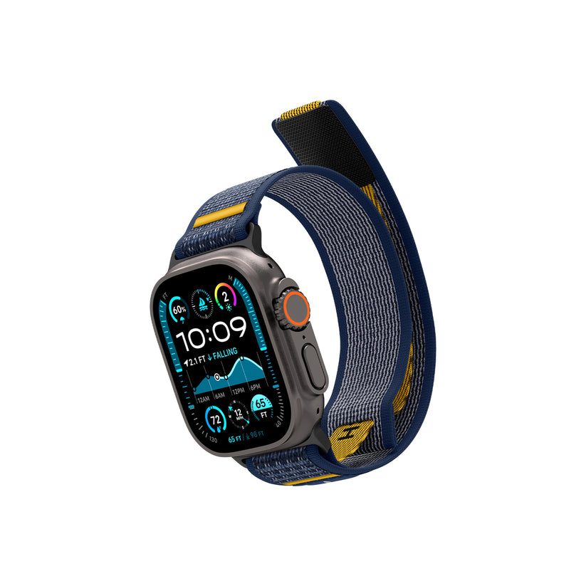 Řemínek pro Apple Watch 44mm/45mm/46mm/49mm Spigen Athlex Air Active Band - modrý - istyle.work