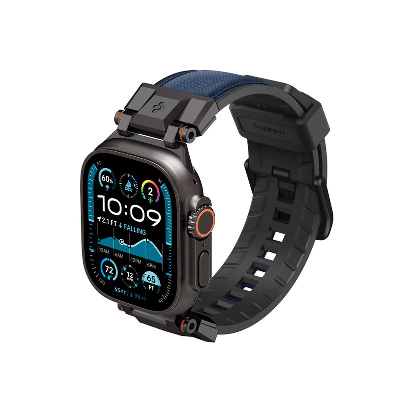 Řemínek pro Apple Watch 49mm/46mm/45mm/44mm Spigen DuraPro Armor - modrý - istyle.work