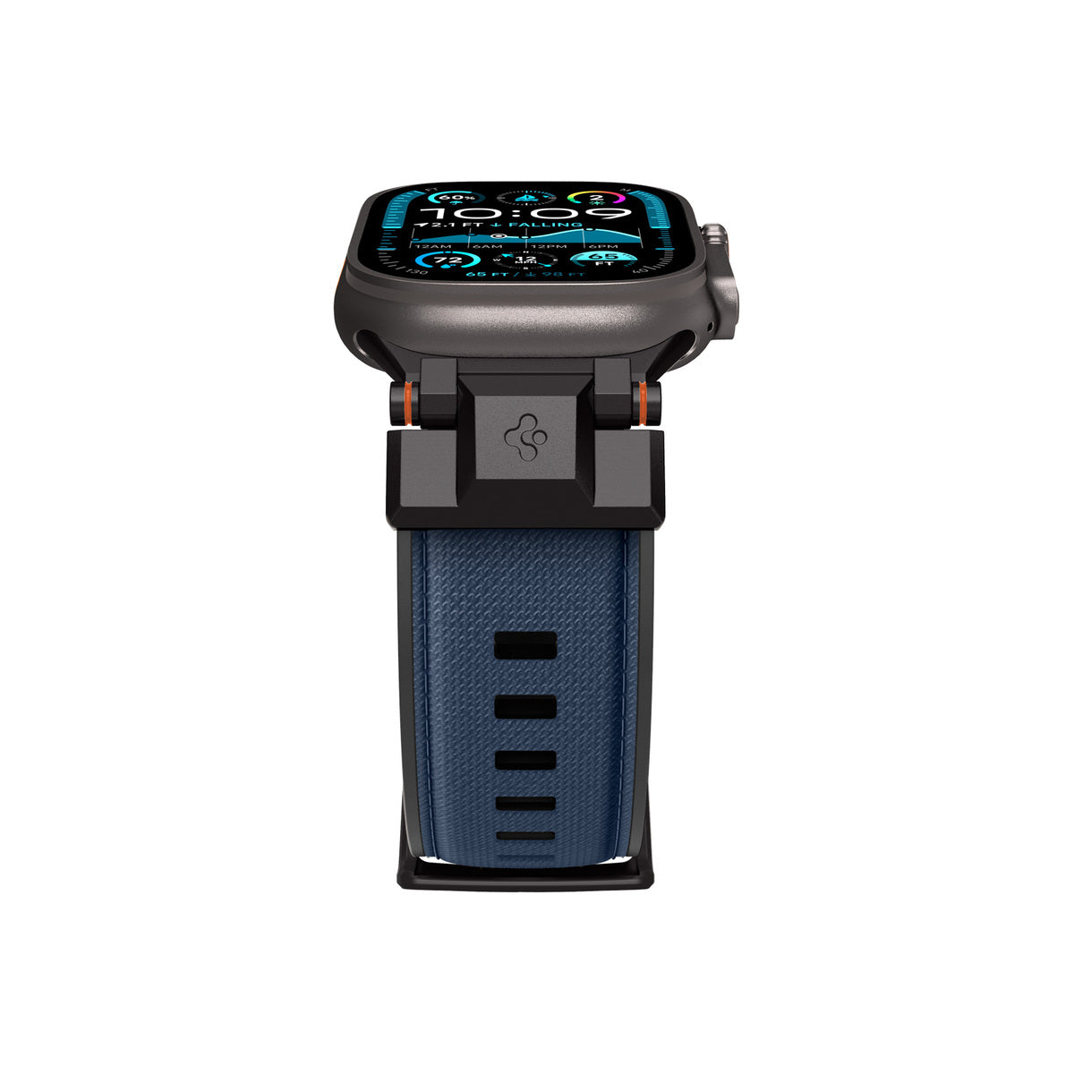 Řemínek pro Apple Watch 49mm/46mm/45mm/44mm Spigen DuraPro Armor - modrý - istyle.work