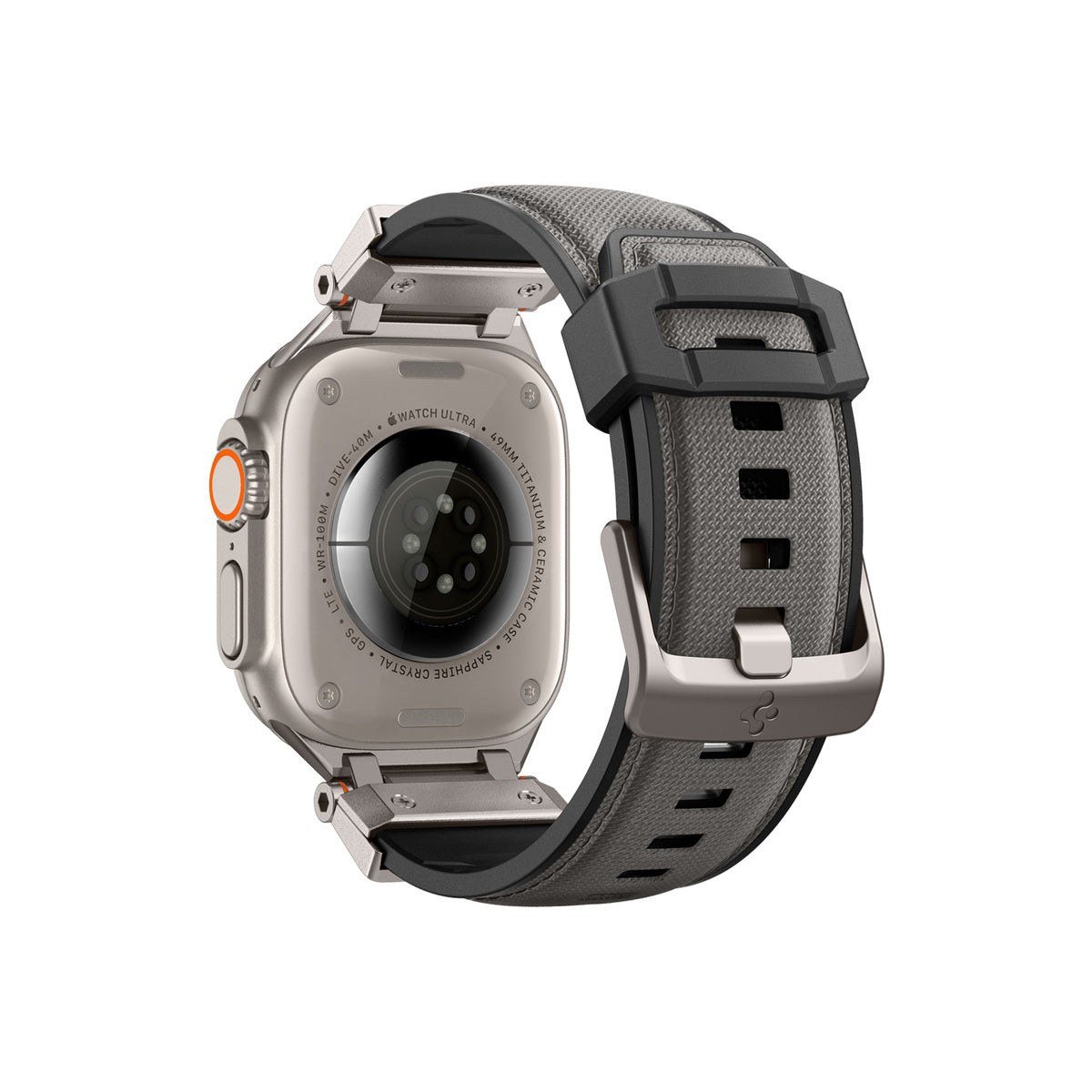 Řemínek pro Apple Watch 49mm/46mm/45mm/44mm Spigen DuraPro Armor - šedý - istyle.work