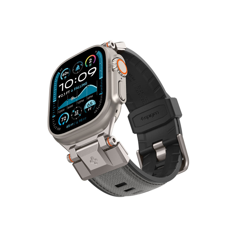Řemínek pro Apple Watch 49mm/46mm/45mm/44mm Spigen DuraPro Armor - šedý - istyle.work