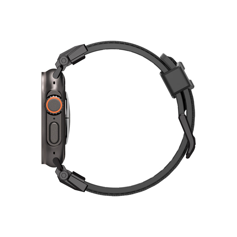 Řemínek pro Apple Watch 49mm/46mm/45mm/44mm Spigen DuraPro Armor - černý - istyle.work