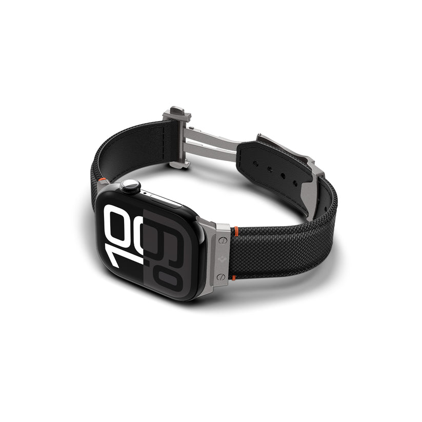 Řemínek pro Apple Watch 49mm/46mm/45mm/44mm Spigen Classic Fit Band - černý - istyle.work