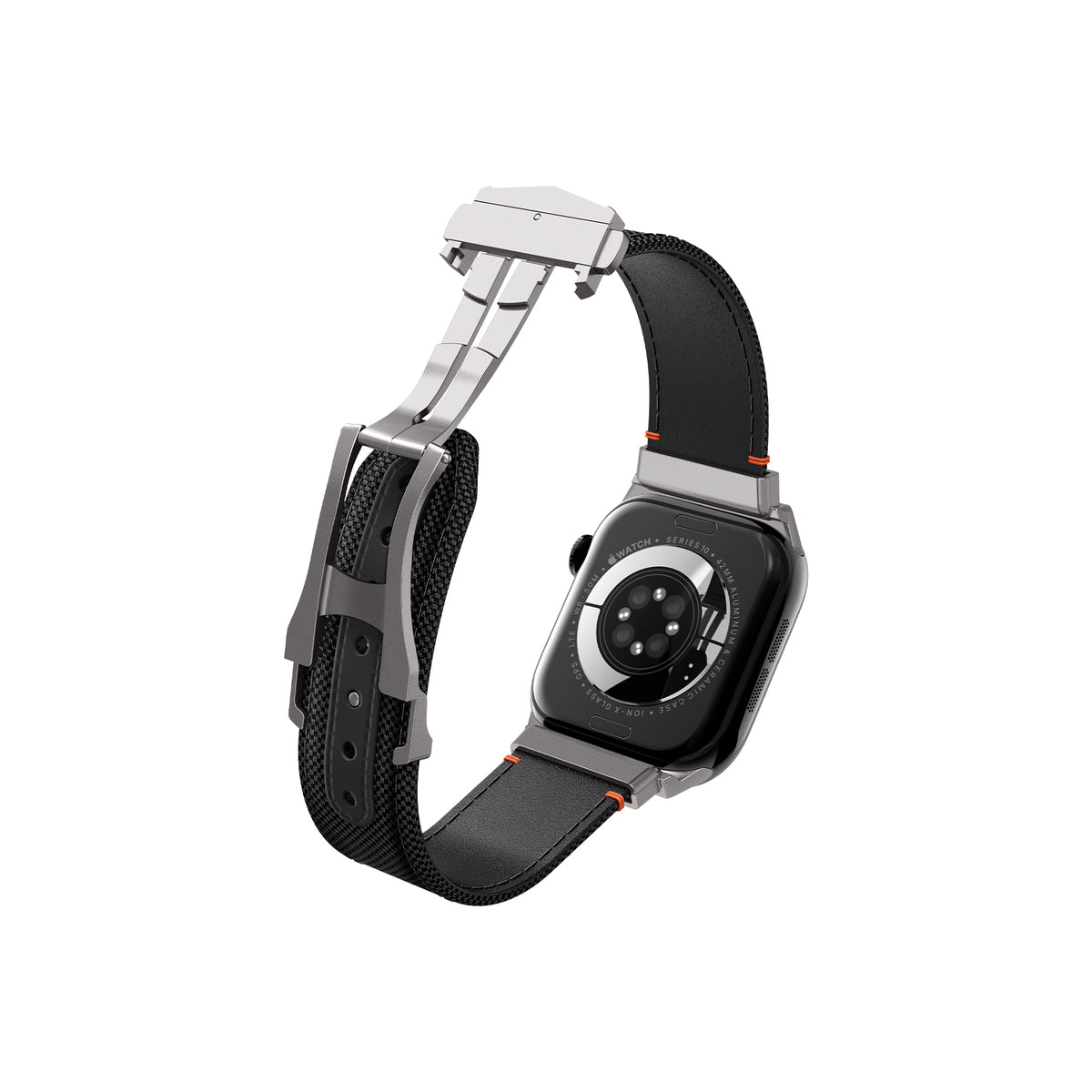 Řemínek pro Apple Watch 49mm/46mm/45mm/44mm Spigen Classic Fit Band - černý - istyle.work