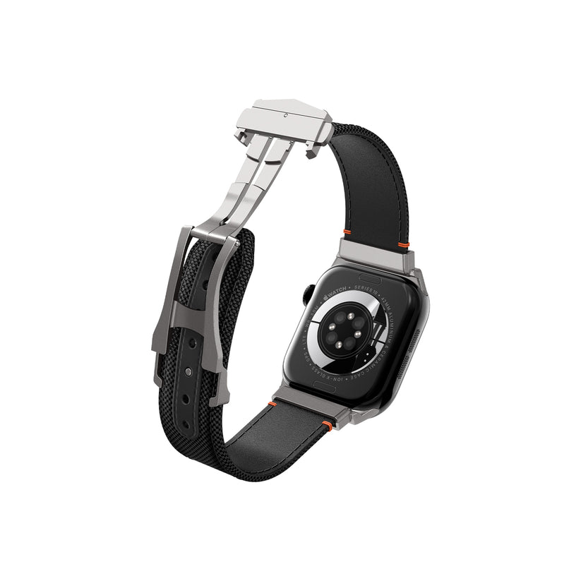 Řemínek pro Apple Watch 49mm/46mm/45mm/44mm Spigen Classic Fit Band - černý - istyle.work