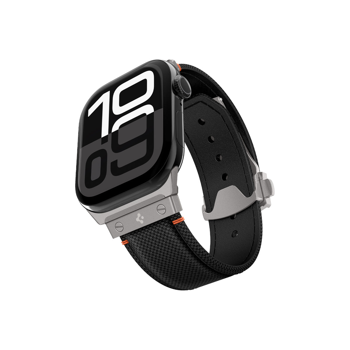 Řemínek pro Apple Watch 49mm/46mm/45mm/44mm Spigen Classic Fit Band - černý - istyle.work