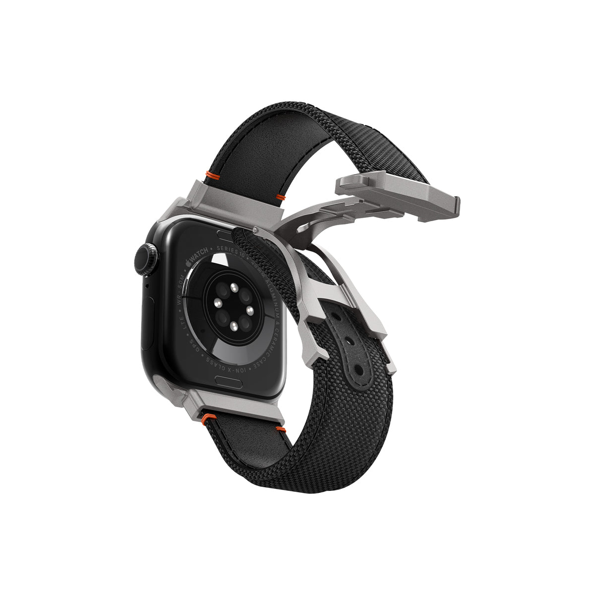 Řemínek pro Apple Watch 49mm/46mm/45mm/44mm Spigen Classic Fit Band - černý - istyle.work