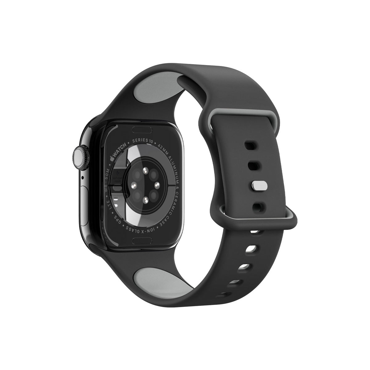 Řemínek pro Apple Watch Apple Watch 42mm/41mm/40mm Spigen Nano Pop Band - černý - istyle.work