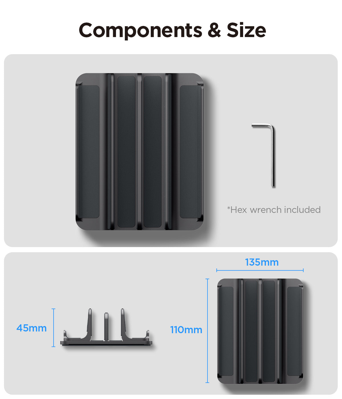 Prémiový vertikální stojan na MacBook Spigen