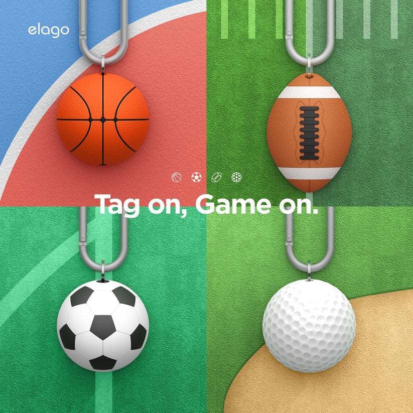 Pouzdro pro AirTag Elago Sport Edition Golf Fotbal - istyle.work