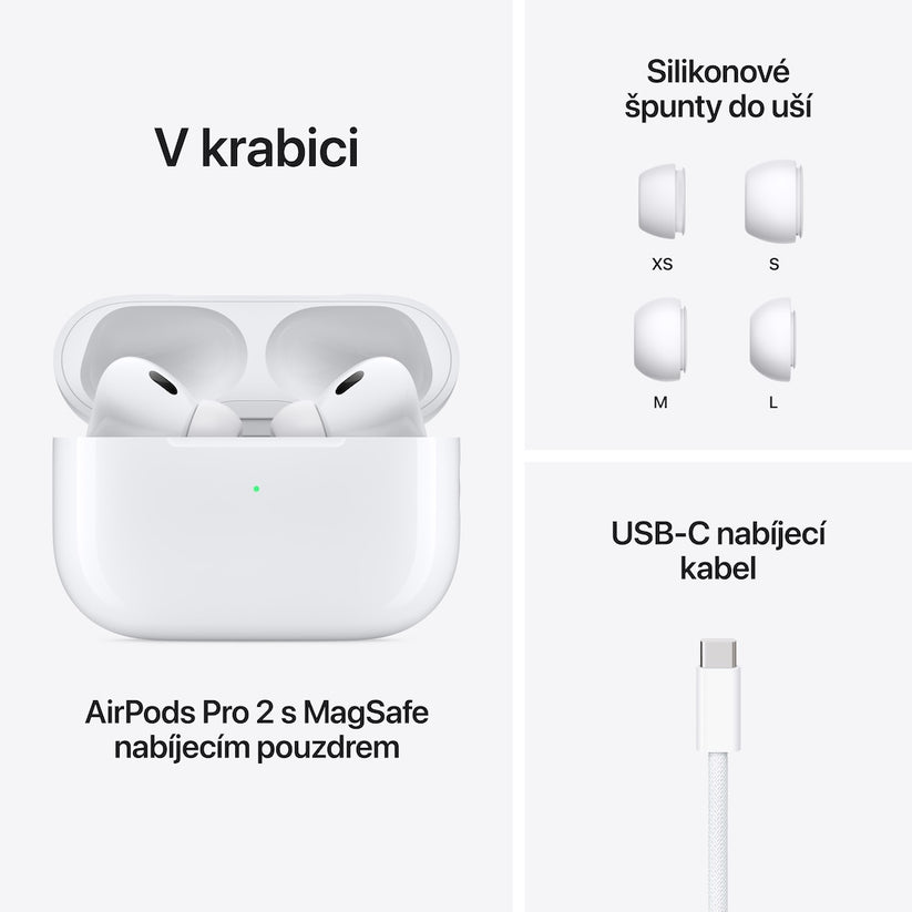 AirPods Pro (2. generace) s MagSafe pouzdrem (USB‑C) (renovovaný) (Copy) - istyle.work