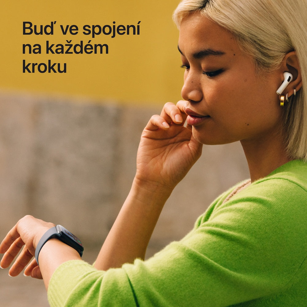 Apple Watch SE 3 GPS 40mm hvězdně bílé hliníkové pouzdro s hvězdně bílým sportovním řemínkem - M/L - istyle.work