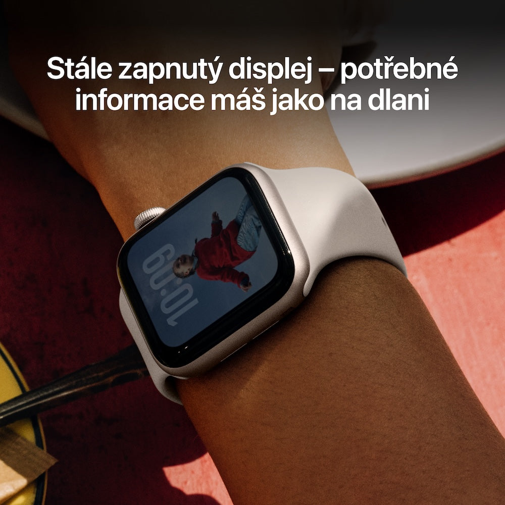 Apple Watch SE 3 GPS + Cellular 40mm hvězdně bílé hliníkové pouzdro s hvězdně bílým sportovním řemínkem - S/M - istyle.work