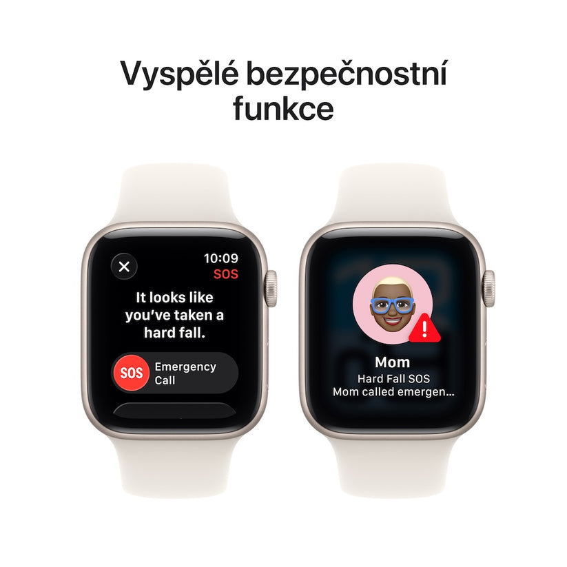 Apple Watch SE 3 GPS + Cellular 40mm hvězdně bílé hliníkové pouzdro s hvězdně bílým sportovním řemínkem - S/M - istyle.work