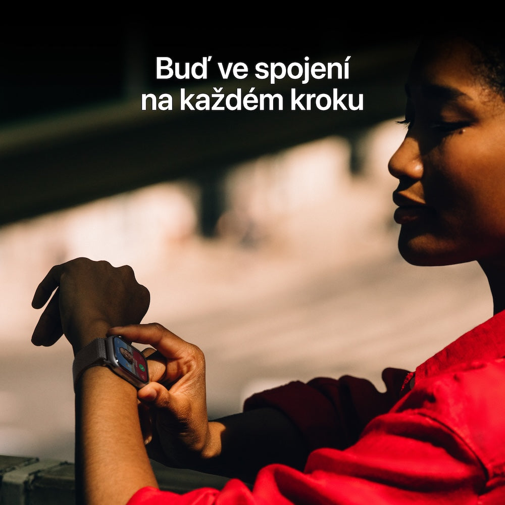 Apple Watch Series 11 GPS + Cellular 46mm klavírně černé hliníkové pouzdro s černým sportovním řemínkem - M/L - istyle.work